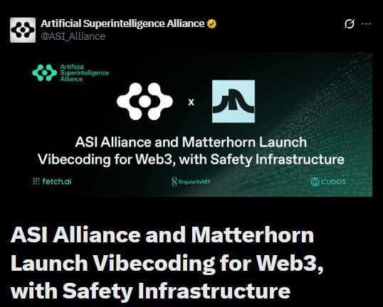 Alliance Matterhorn Join Forces Secure AI-Powered dApps