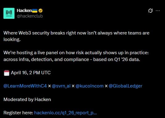 Hacken Flags $464.5M Web3 Losses
