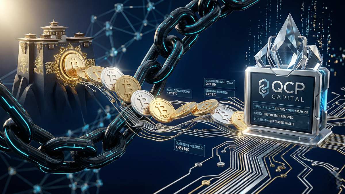 Bhutan Shifts $36.7M in BTC to Wallets Linked to QCP Capital