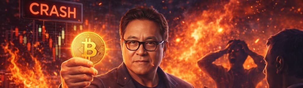 Robert Kiyosaki Saves Bitcoin Fires