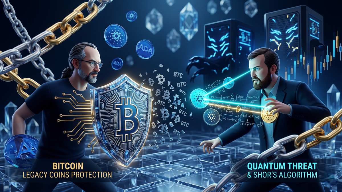 Cardano Founder Challenges Bitcoin's Post-Quantum Defense