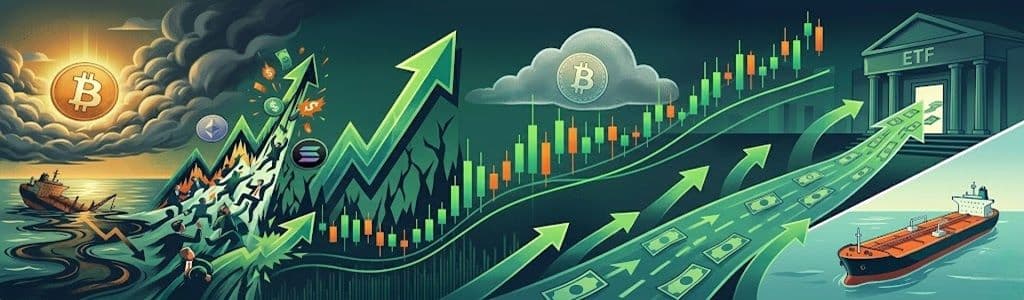 Bitcoin Rises on Ceasefire News