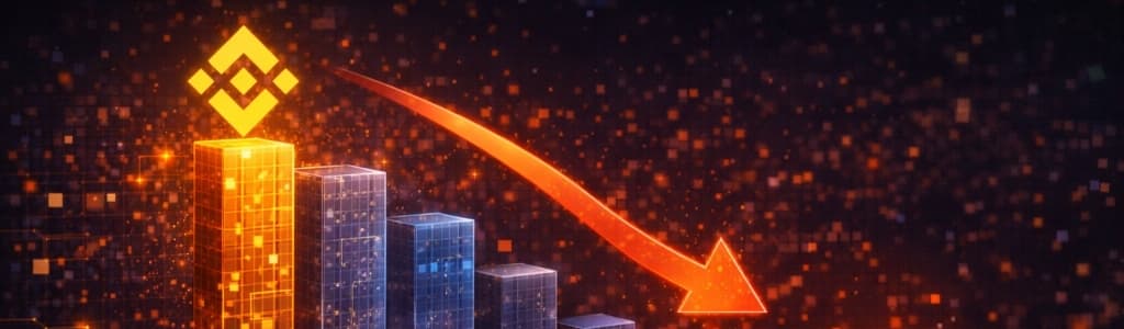 Centralized Exchange Volumes Fall: Binance Leads
