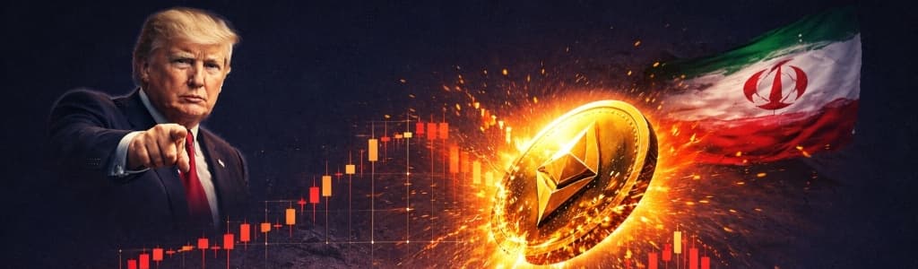 Ethereum Suffers Liquidation Wave After Trump Rejects Iran De-Escalation
