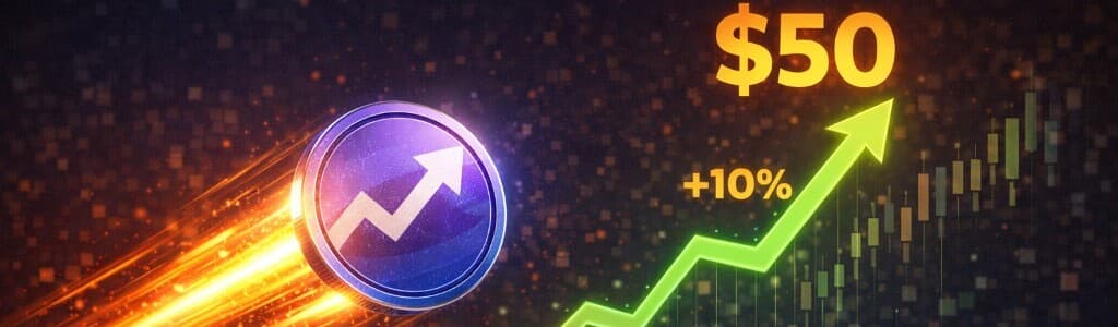 HYPE Pushes Toward $50 in Accelerated Breakout