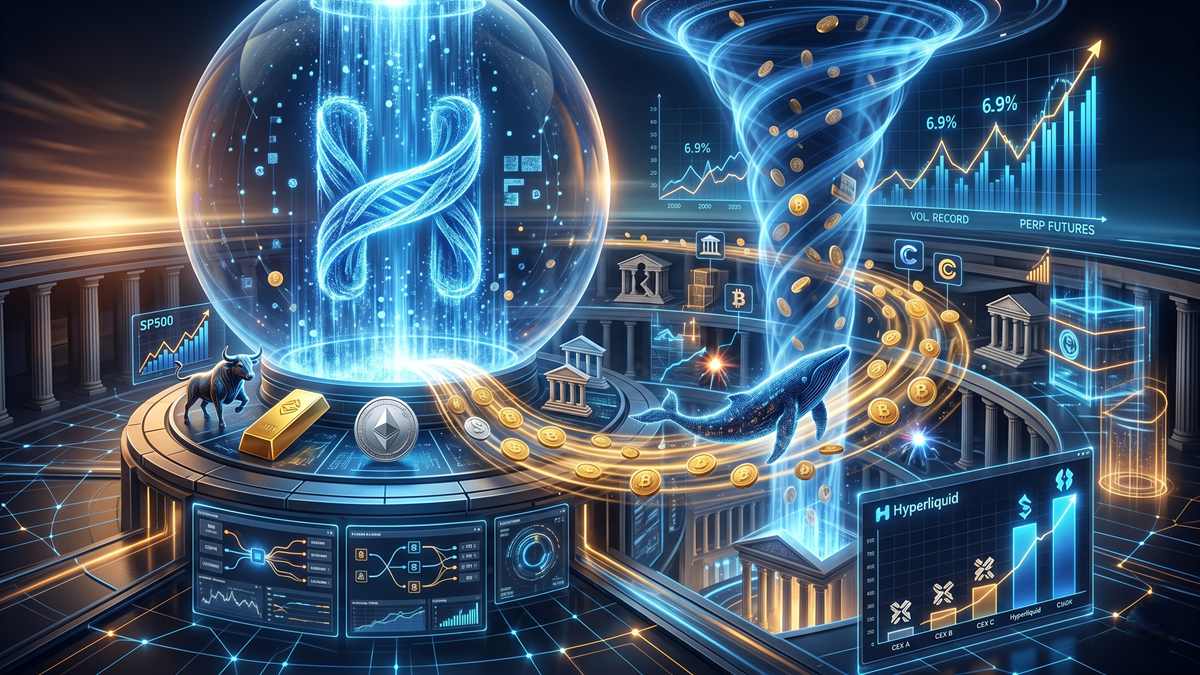 Hyperliquid Captures Record Share Centralized