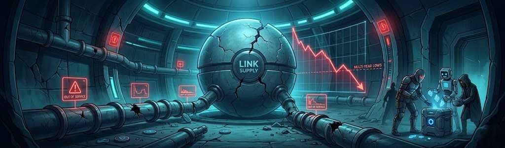 Link Liquidity Crunch Hits Exchange Supply