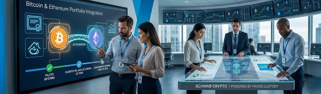 Charles Schwab Prepares Direct Bitcoin Trading