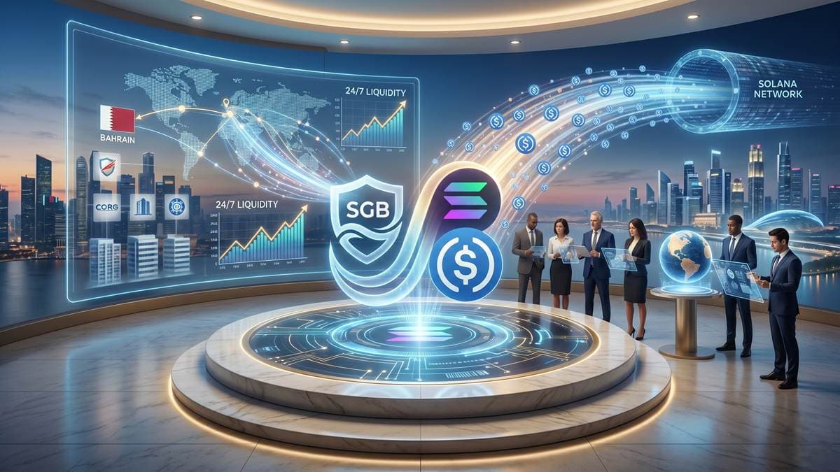 Singapore Gulf Bank Rolls USDC on Solana