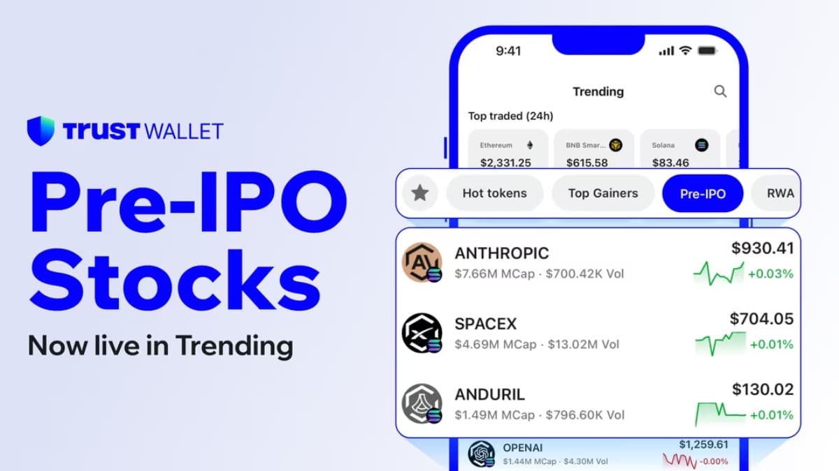 Trust Wallet Debuts Pre-IPO Collection