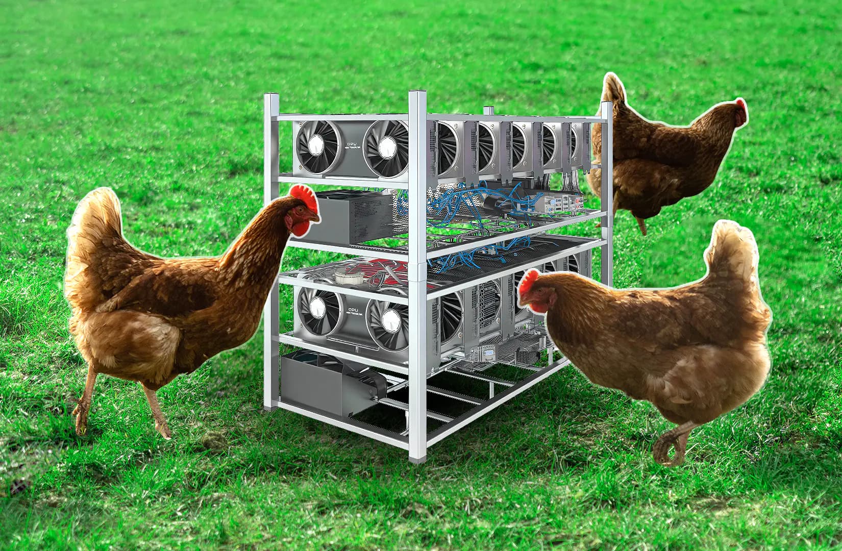 Investigators Find Scores Crypto Mining Farms