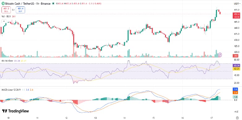 Bitcoin Cash Price Jumps 3%: Breakout Ahead?