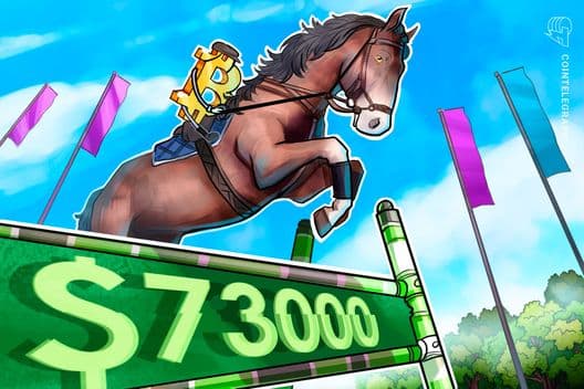 Bitcoin Rally Extends Toward $73K