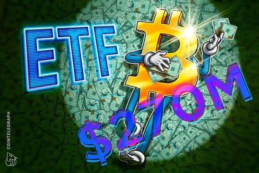 BlackRock's Bitcoin Inflows $269M High