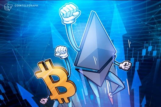 ETH/BTC Ratio Hits 10-Week High