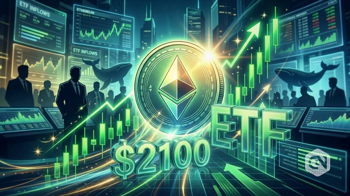 Ethereum Price Surges 5% as Inflows Snap Outflow Streak